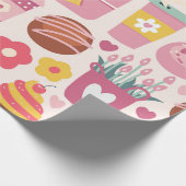 Sweet Moederdag Celebration Cadeaupapier (Hoek)