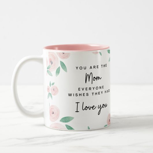 Sweet Moederdag Coffee-Mok Tweekleurige Koffiemok (Links)