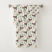 Sweet Monkeys Juggling Bananas Bad Handdoek (Insitu)