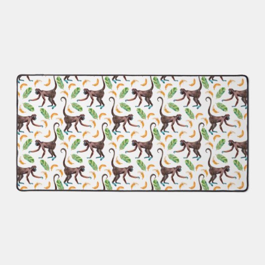 Sweet Monkeys Juggling Bananas Bureaumat (Voorkant)