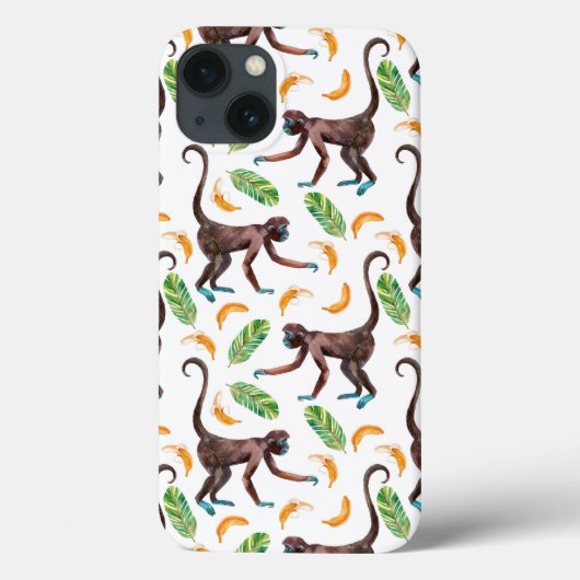 Sweet Monkeys Juggling Bananas Case-Mate iPhone Case (Achterkant)