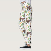 Sweet Monkeys Juggling Bananas Leggings (Links)