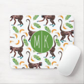 Sweet Monkeys Juggling Bananas | Monogram Muismat (Met muis)