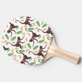 Sweet Monkeys Juggling Bananas Tafeltennisbatje (Zijkant)