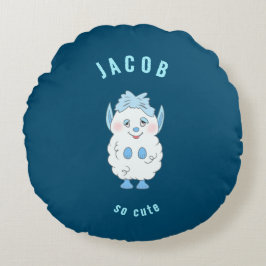 Sweet monster rond kussen