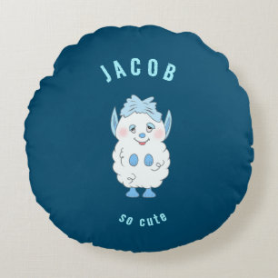 Sweet monster rond kussen