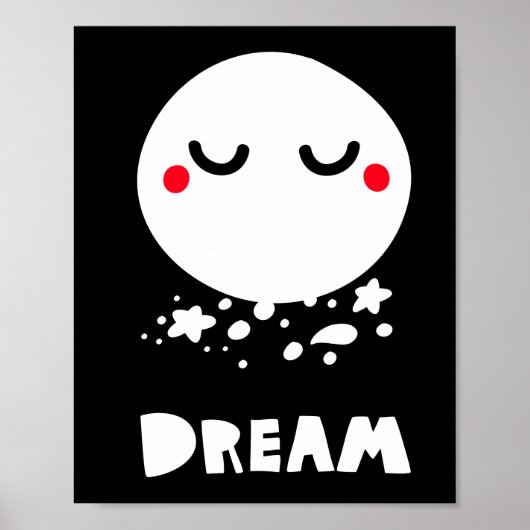 Sweet moon poster (Voorkant)