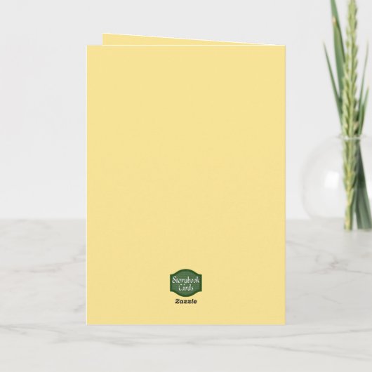 Sweet Mother Hen en Sleeping Chicks Moederdag Kaart (Achterkant)