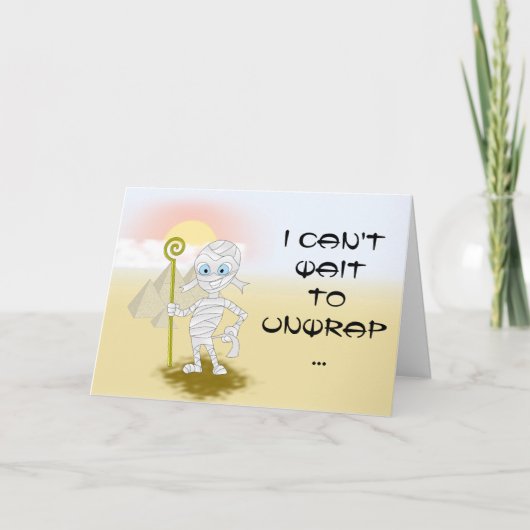 Sweet Mummy met hart en botervliegen Kaart (Voorkant)