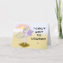 Sweet Mummy (vrouw) met hart en botervliegen