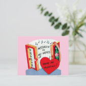 Sweet  Musical Valentijnsdag Love Kaart (Staand voorkant)