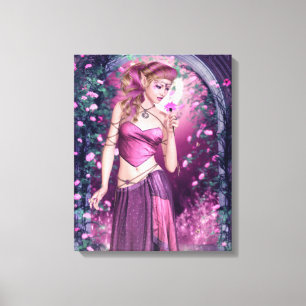 Sweet Musings van Love's Wrapped Canvas Print