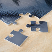 Sweet Napping Gray Cat and Sunflower Legpuzzel (Zijkant)