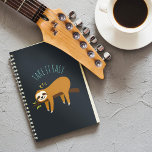 Sweet Napping Sleuf "Rustig maar" Planner<br><div class="desc">Sweet illustratie van een schattige sloth die op een boomtak en de woorden "Neem het Gemakkelijk"in handgeschreven doopvont aanstoot.</div>