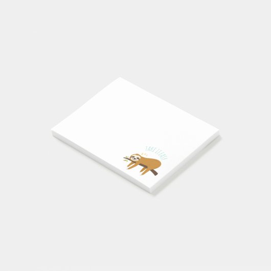 Sweet Napping Sleuf "Rustig maar" Post-it® Notes (Schuin)