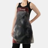 Sweet Newfoundland Hondengezicht gepersonaliseerd Schort (Insitu)