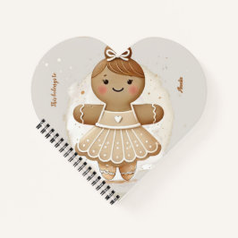 Sweet Nostalgic Heart Shape Notitieboek