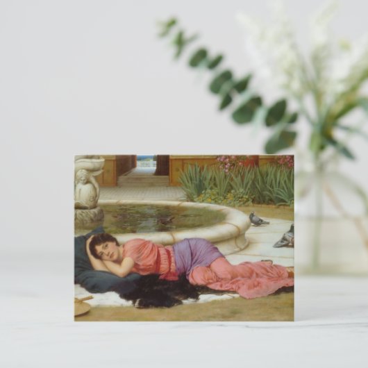 Sweet Nothings (Dolce Far Niente) beroemd gemaakt Briefkaart (Staand voorkant)