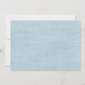 Sweet Oerwoud Animals Jongens Baby shower Uitnodig Kaart (Achterkant)