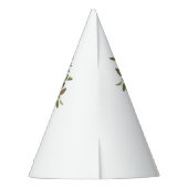 Sweet Oerwoud Safari Animal 1st Birthday Party Feesthoedjes (Achterkant)