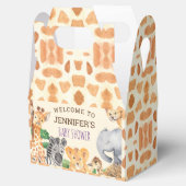Sweet Oerwoud Safari Animal Wild Eén Baby shower Bedankdoosjes (Geopend)