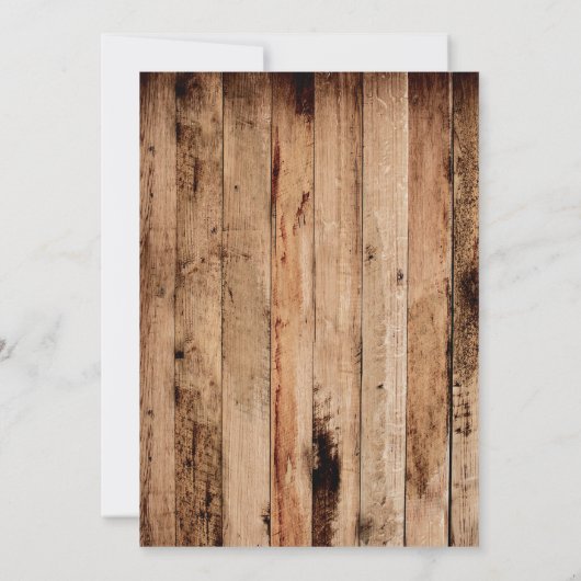 Sweet-of-fruitthema-uitnodiging Kaart (Achterkant)