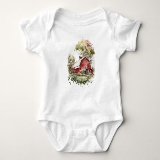 Sweet Old Barn Landscape Romper (Voorkant)