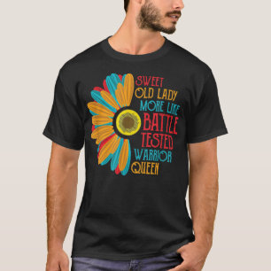 Sweet Old Lady Retro Grandma Birthday T-shirt