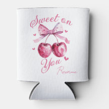 Sweet on You"  blik met kersenthema