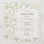 Sweet On You Lemons Bridal Shower Kaart (Voorkant / Achterkant)