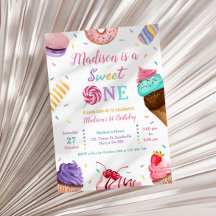 Sweet One 1e Verjaardag Ijs, Donuts Party