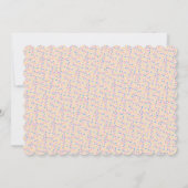 Sweet ONE 1e verjaardag Kaart (Achterkant)