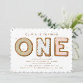 Sweet ONE 1e verjaardag Kaart (Staand voorkant)