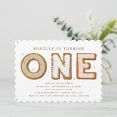 Sweet ONE 1e verjaardag Kaart (Staand voorkant)