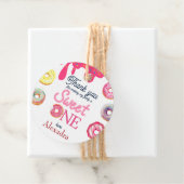 Sweet One 1st Birthday Bedankjes Labels (In situ)