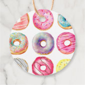 Sweet One 1st Birthday Bedankjes Labels (Achterkant)