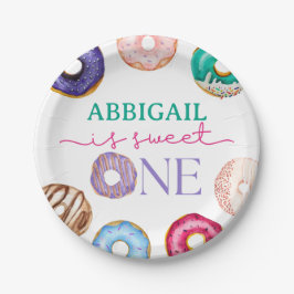 Sweet One 1st Birthday Papieren Bordje