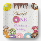 Sweet One 1st Birthday Party Bord |  (Voorkant)