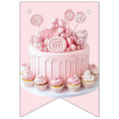 Sweet One Birthday Banner (Eerste vlag)