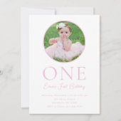 Sweet One Birthday Kaart (Voorkant)