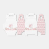 Sweet One Boho Waterverf Donut thema 1e verjaardag Bedankdoosjes (Uitgevouwen)