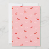 Sweet One Cherry 3e verjaardag uitnodiging (Achterkant)