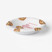 Sweet One Cookies en Melk 1e Verjaardagsfeest Papieren Kommen (Gebogen)