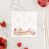 Sweet One Cupcake Birthday Party  Servet (Insitu)