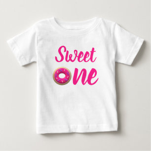 Sweet One Donut 1st Birthday Baby T-shirt