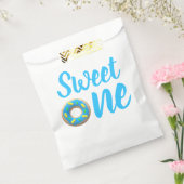 Sweet One Donut 1st Birthday Bedankzakje (Gezegeld)