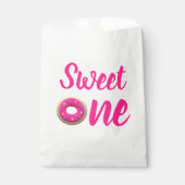 Sweet One Donut 1st Birthday Bedankzakje (Voorkant)