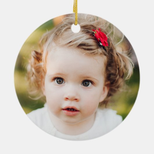 Sweet One Donut 1st Birthday Ornament (Achterkant)