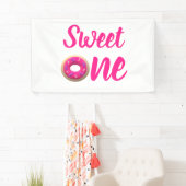 Sweet One Donut 1st Birthday Spandoek (Insitu)