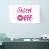 Sweet One Donut 1st Birthday Spandoek (Beurs)